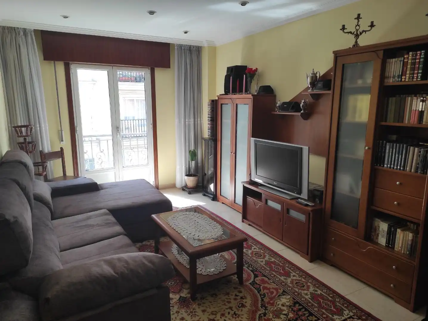 Piso de alquiler en Rúa San Pedro, 1, Melide Sala de estar de Piso de alquiler en Melide con Calefacción, Amueblado y Balcón