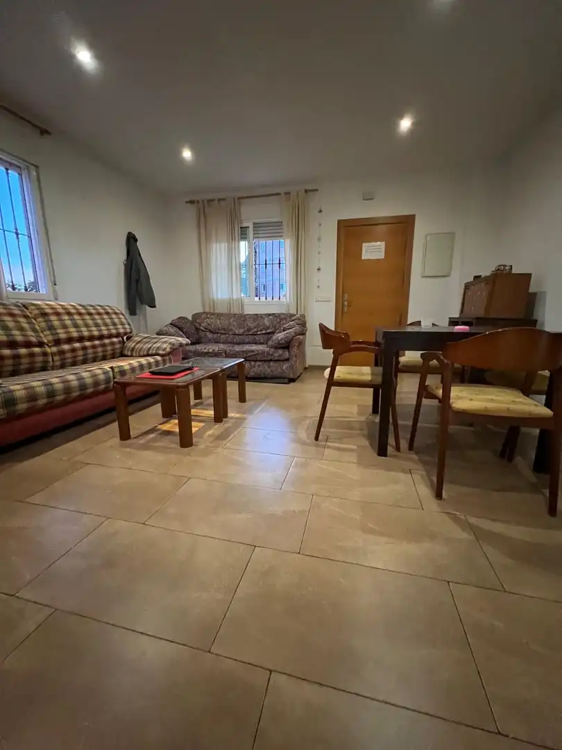 Sala de estar de Piso para compartir en Murcia con Aire acondicionado, Calefacción y Terraza