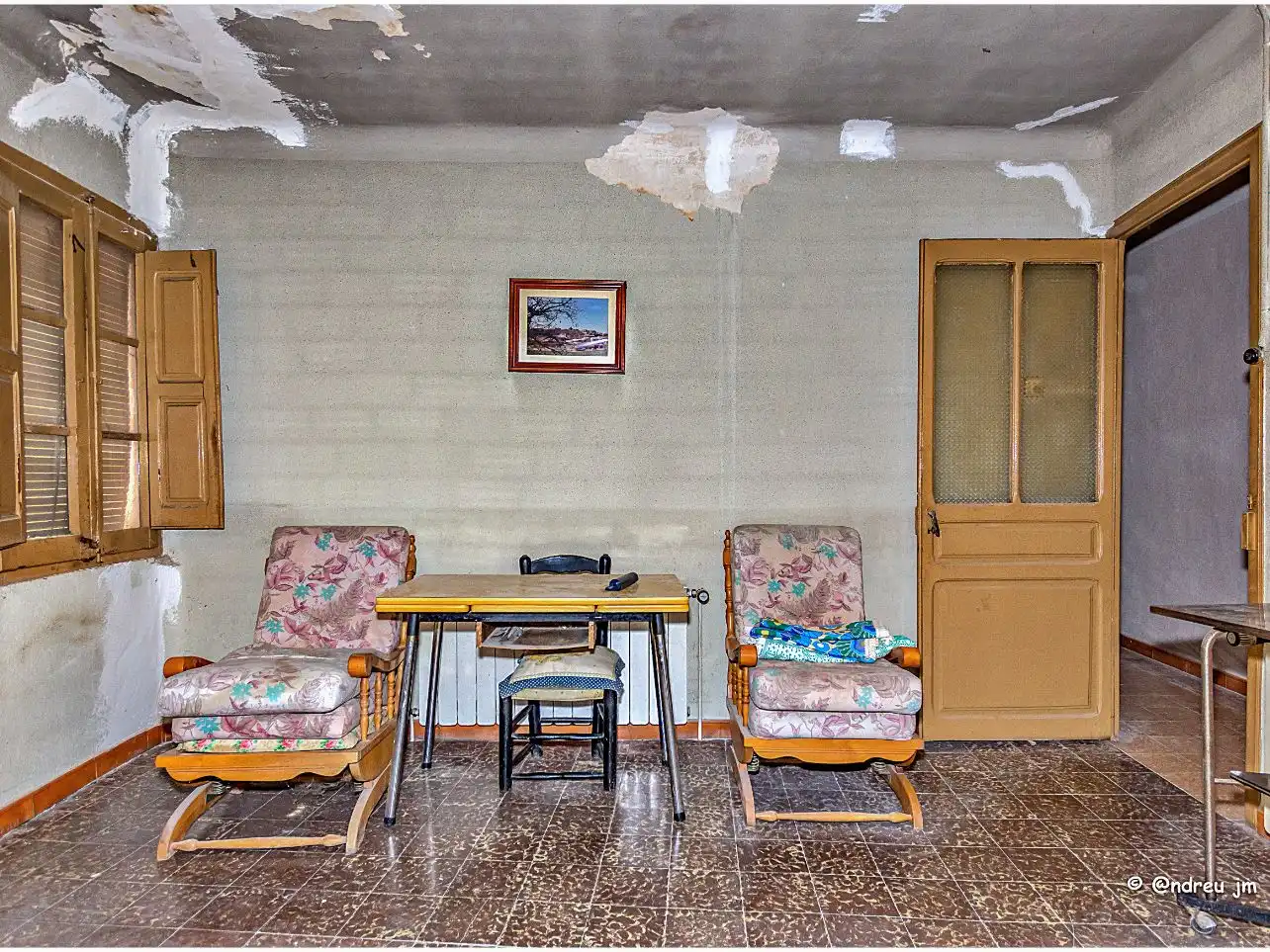 Casa adosada en venda a Carrer Major, 23, Talavera Sala d'estar de Casa adosada en venda en Talavera amb Terrassa i Balcó