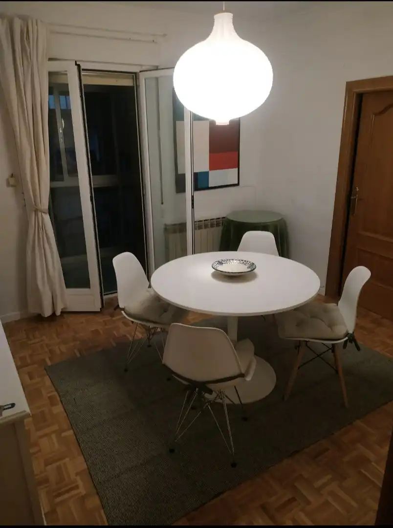 Wohnung zur Miete in Calle de Tirso de Molina, 7, Rondilla Esszimmer von Wohnung zur Miete in Valladolid mit Heizung, Parkett und Terrasse