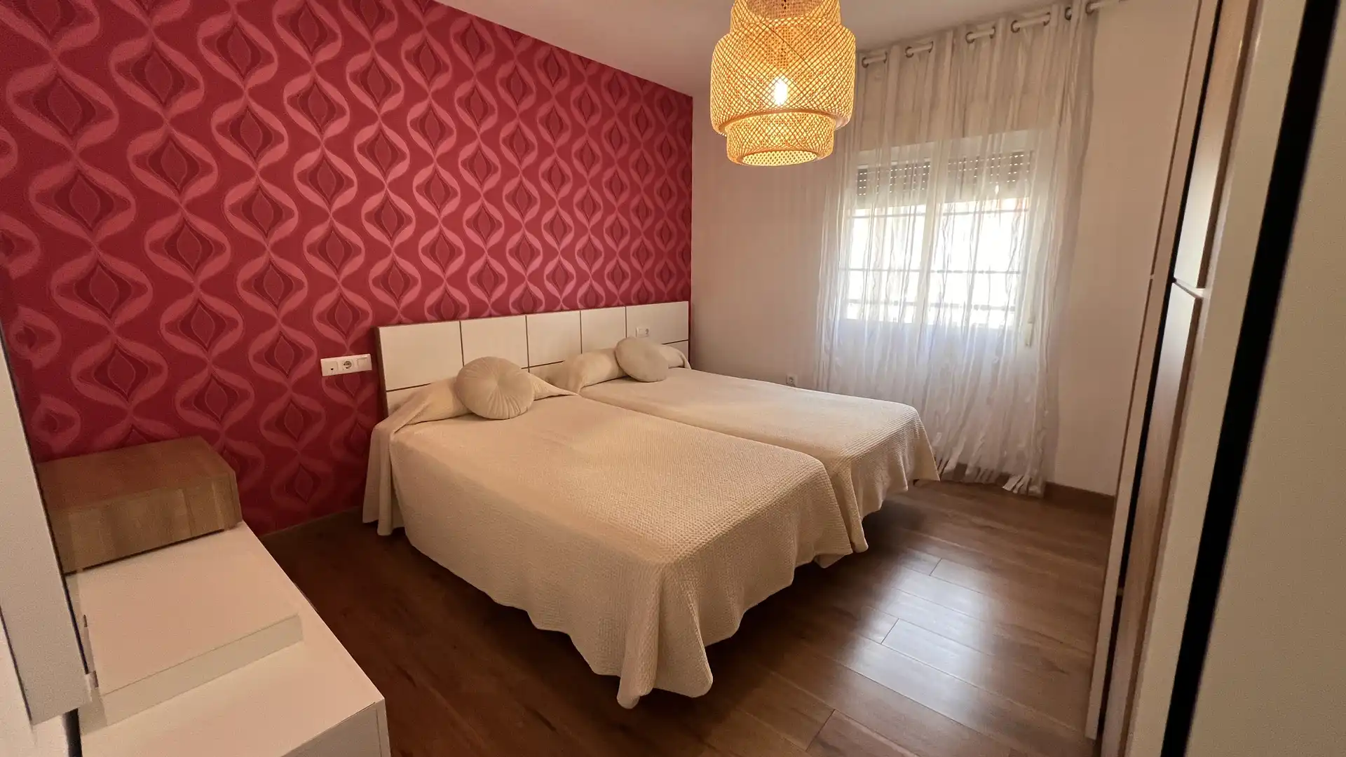 Bedroom of Flat for sale in Las Gabias  with Parquet flooring, Terrace and Storage room