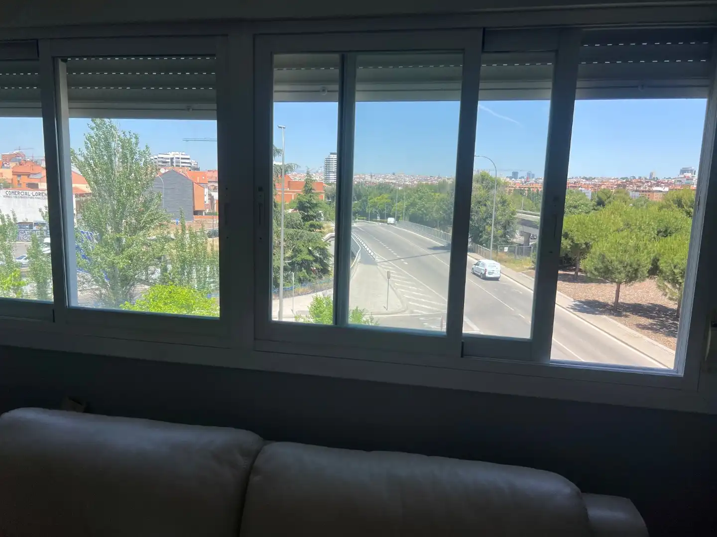 Exterior view of Flat for share in Madrid  with Air Conditioner, Private garden and Parquet flooring