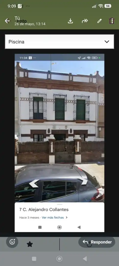 Vista exterior de Casa o xalet en venda en Sevilla amb Aire condicionat, Jardí privat i Parquet