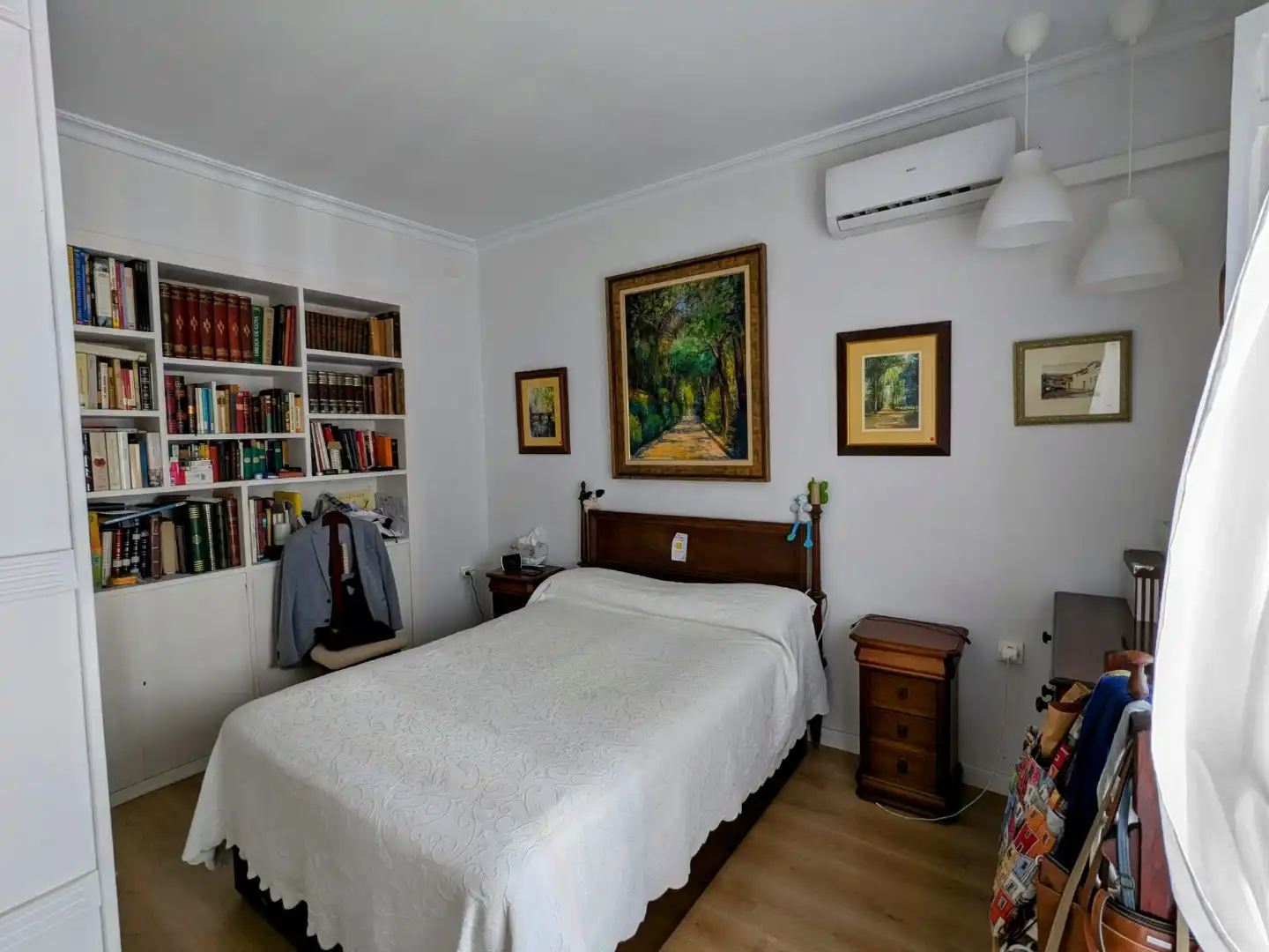 Dormitori de Casa o xalet en venda en Sevilla amb Aire condicionat, Jardí privat i Parquet