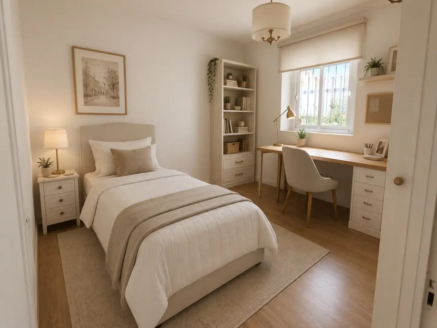 Dormitori de Casa o xalet en venda en Sevilla amb Aire condicionat, Jardí privat i Parquet