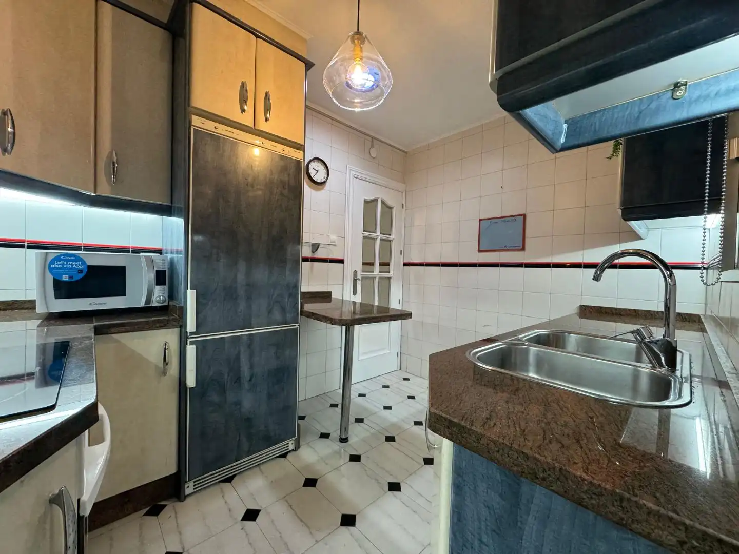 Flat for rent in Calle Cruz de Granada, Angustias - Chana - Encina Kitchen of Flat for rent in Granada with Air Conditioner, Heating and Furnished