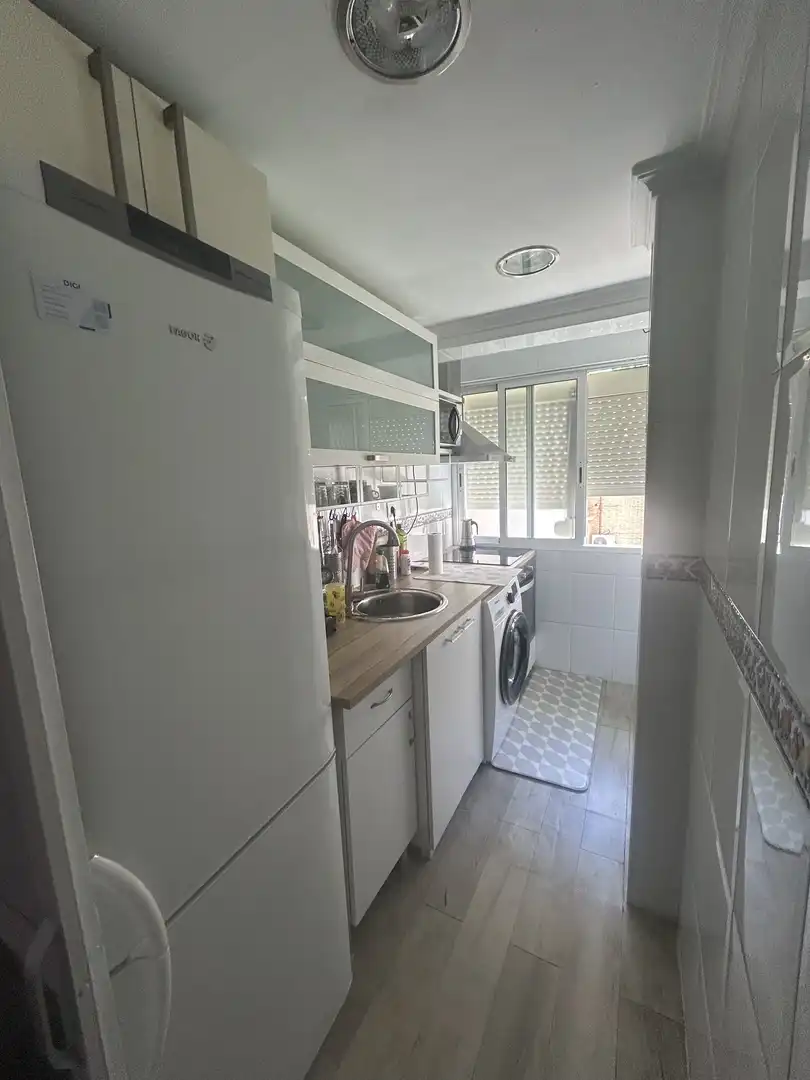 Cocina de Piso de alquiler en Sevilla con Aire acondicionado, Calefacción y Parquet