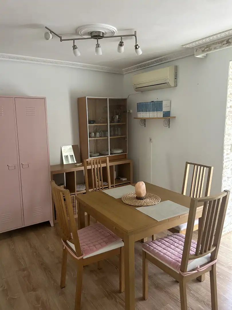 Comedor de Piso de alquiler en Sevilla con Aire acondicionado, Calefacción y Parquet