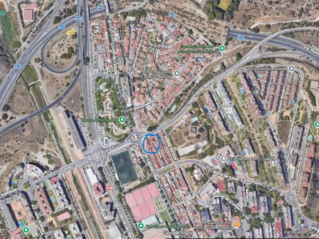 Wohnung zum Verkauf in Calle Juan Breva, 64, Alegría de la Huerta- Jardín de Málaga Außenansicht von Wohnung zum Verkauf in Málaga Capital mit Klimaanlage und Balkon