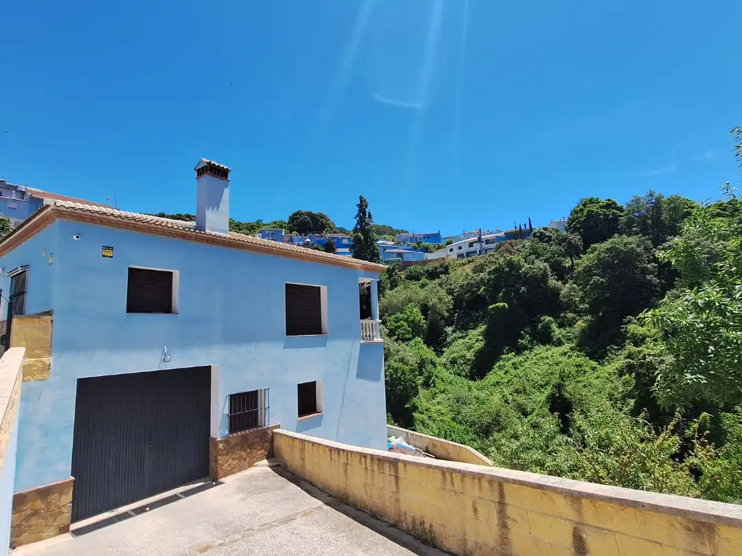 Casa o chalet en venta en Calle Arrieros, 25, Júzcar Vista exterior de Casa o chalet en venta en Júzcar con Jardín privado, Terraza y Trastero