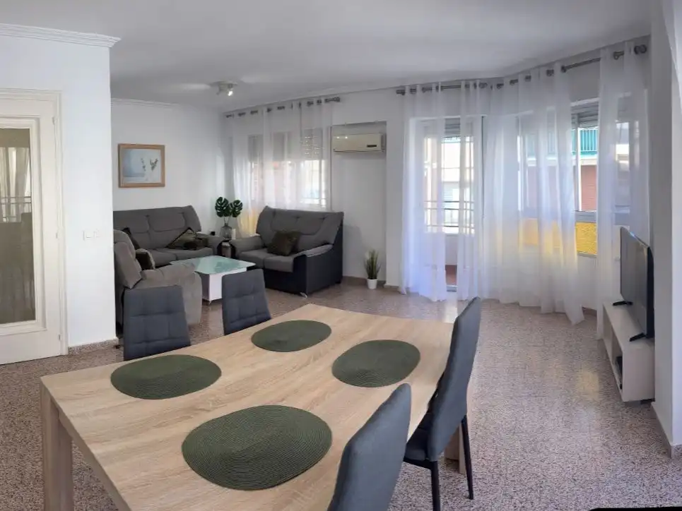 Flat for rent in Calle Aviación, 8, Centro Living room of Flat for rent in San Vicente del Raspeig / Sant Vicent del Raspeig with Air Conditioner