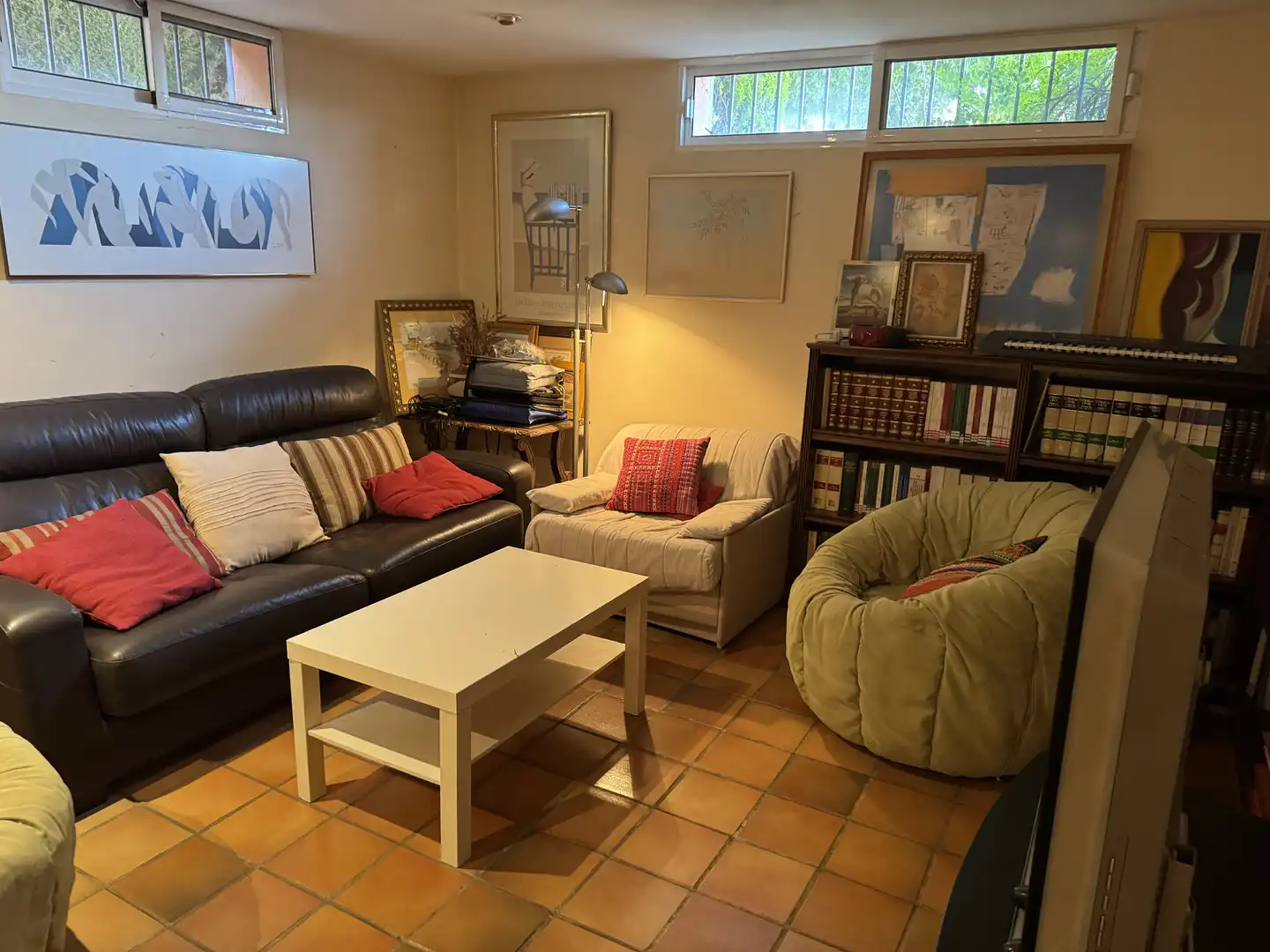 Houses for sale in Calle Escultor Freila Guevara, 32, El Brillante -El Naranjo - El Tablero Living room of Houses for sale in Córdoba with Air Conditioner, Heating and Private garden