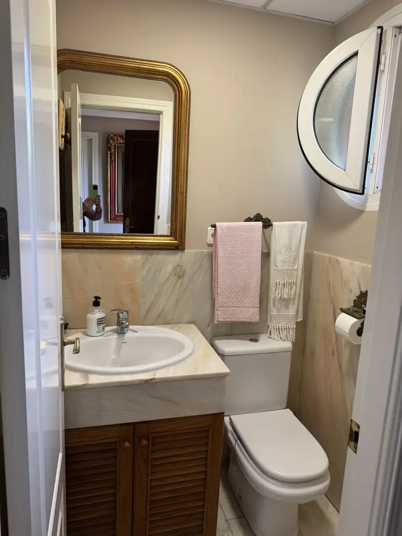 Houses for sale in Calle Escultor Freila Guevara, 32, El Brillante -El Naranjo - El Tablero Bathroom of Houses for sale in Córdoba with Air Conditioner, Heating and Private garden