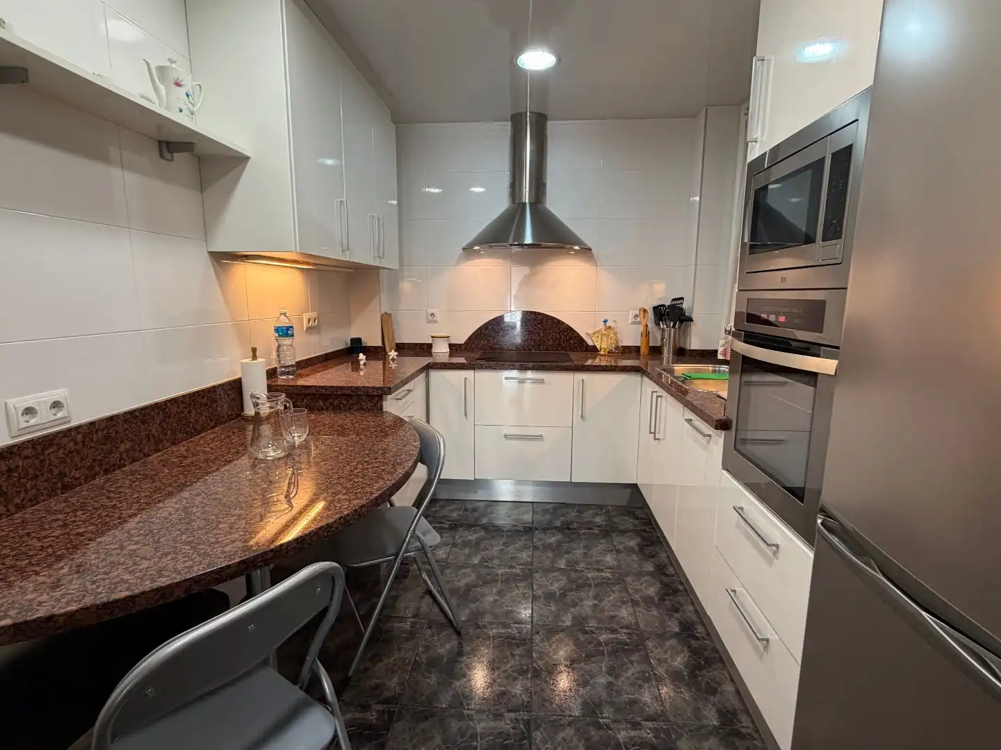 Wohnung zum Verkauf in Les Corts Küche von Wohnung zum Verkauf in Barcelona Capital mit Terrasse