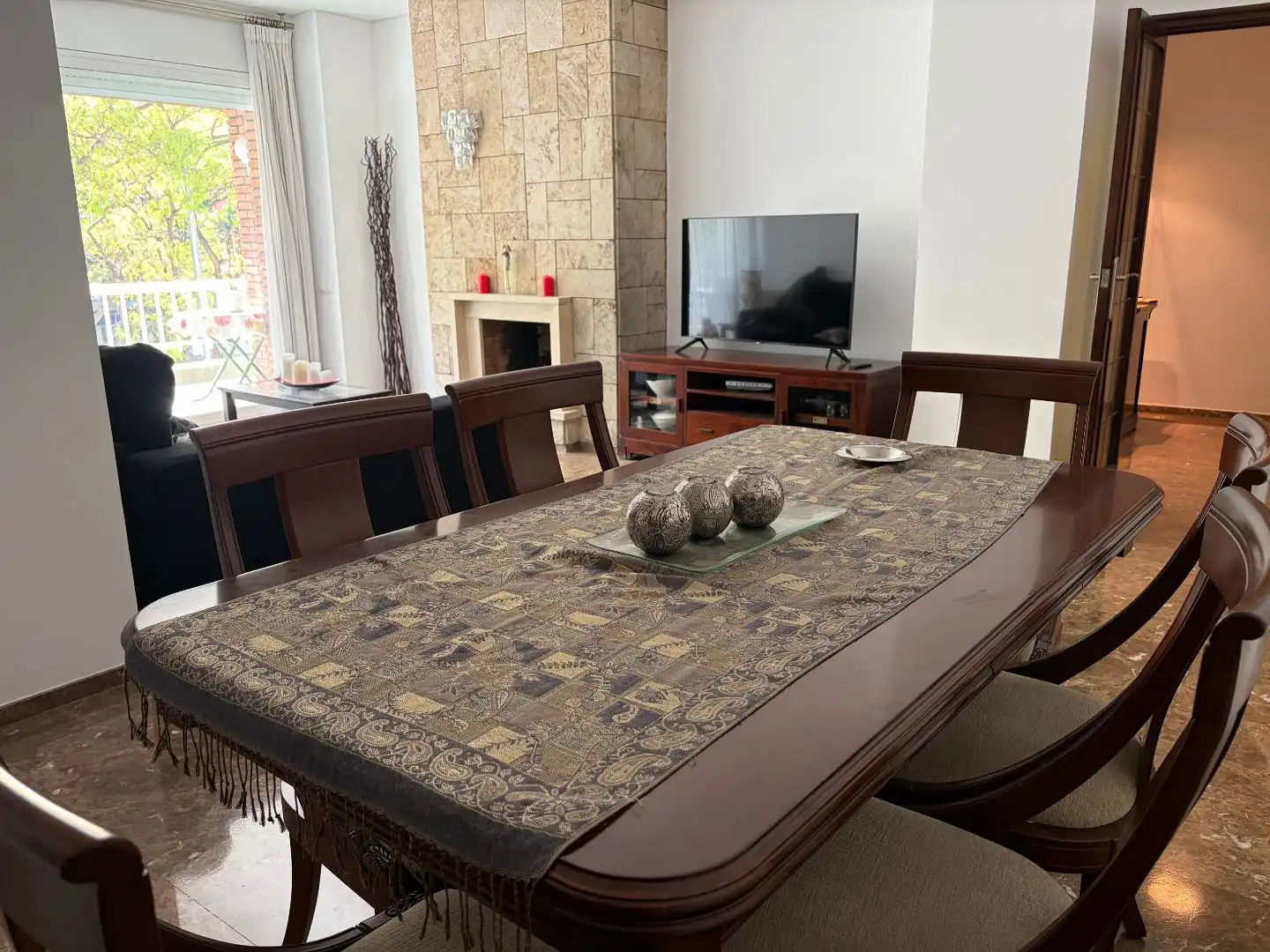 Wohnung zum Verkauf in Les Corts Esszimmer von Wohnung zum Verkauf in Barcelona Capital mit Terrasse