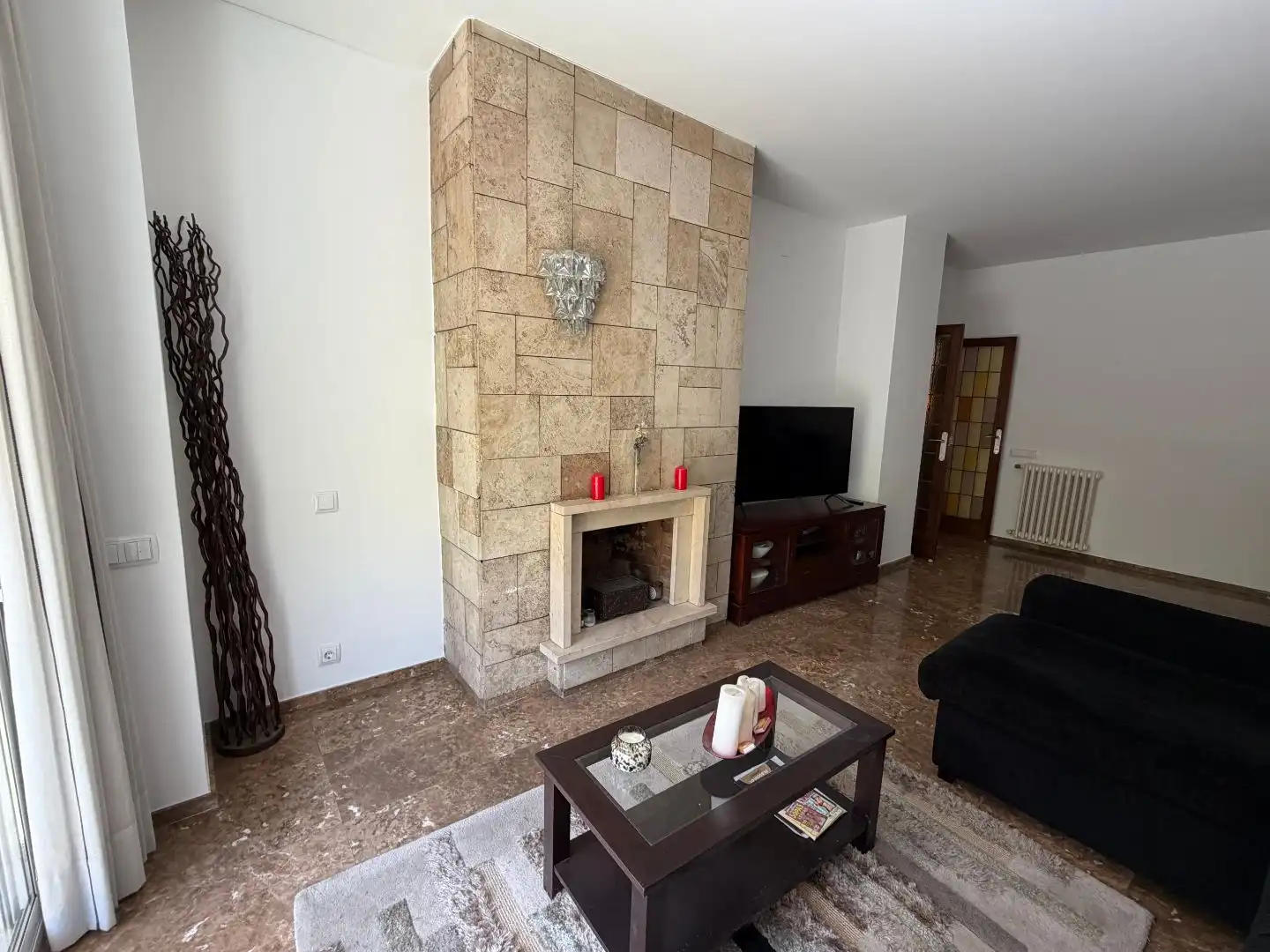 Wohnung zum Verkauf in Les Corts Wohnzimmer von Wohnung zum Verkauf in Barcelona Capital mit Terrasse