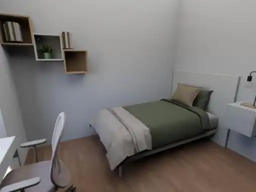 Flat for rent in Calle Fábrica Vieja, 13, Centro - Sagrario Bedroom of Flat for rent in Granada with Air Conditioner, Heating and Parquet flooring