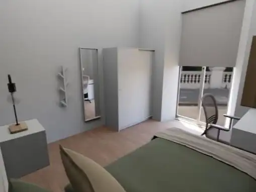Flat for rent in Calle Fábrica Vieja, 13, Centro - Sagrario Bedroom of Flat for rent in Granada with Air Conditioner, Heating and Parquet flooring