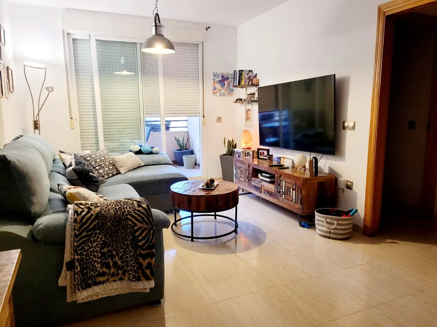 Living room of Flat for sale in Roquetas de Mar  with Air Conditioner