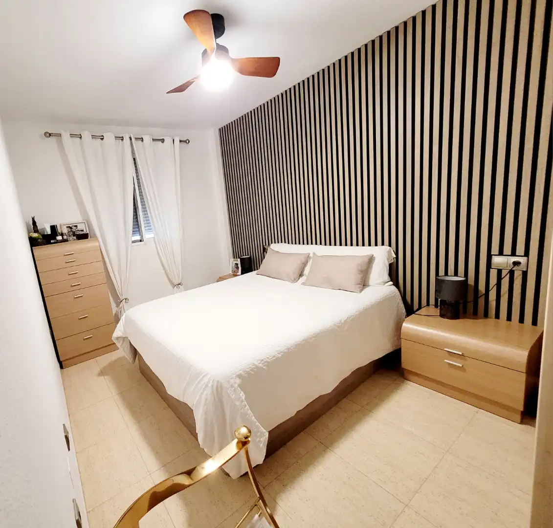 Bedroom of Flat for sale in Roquetas de Mar  with Air Conditioner