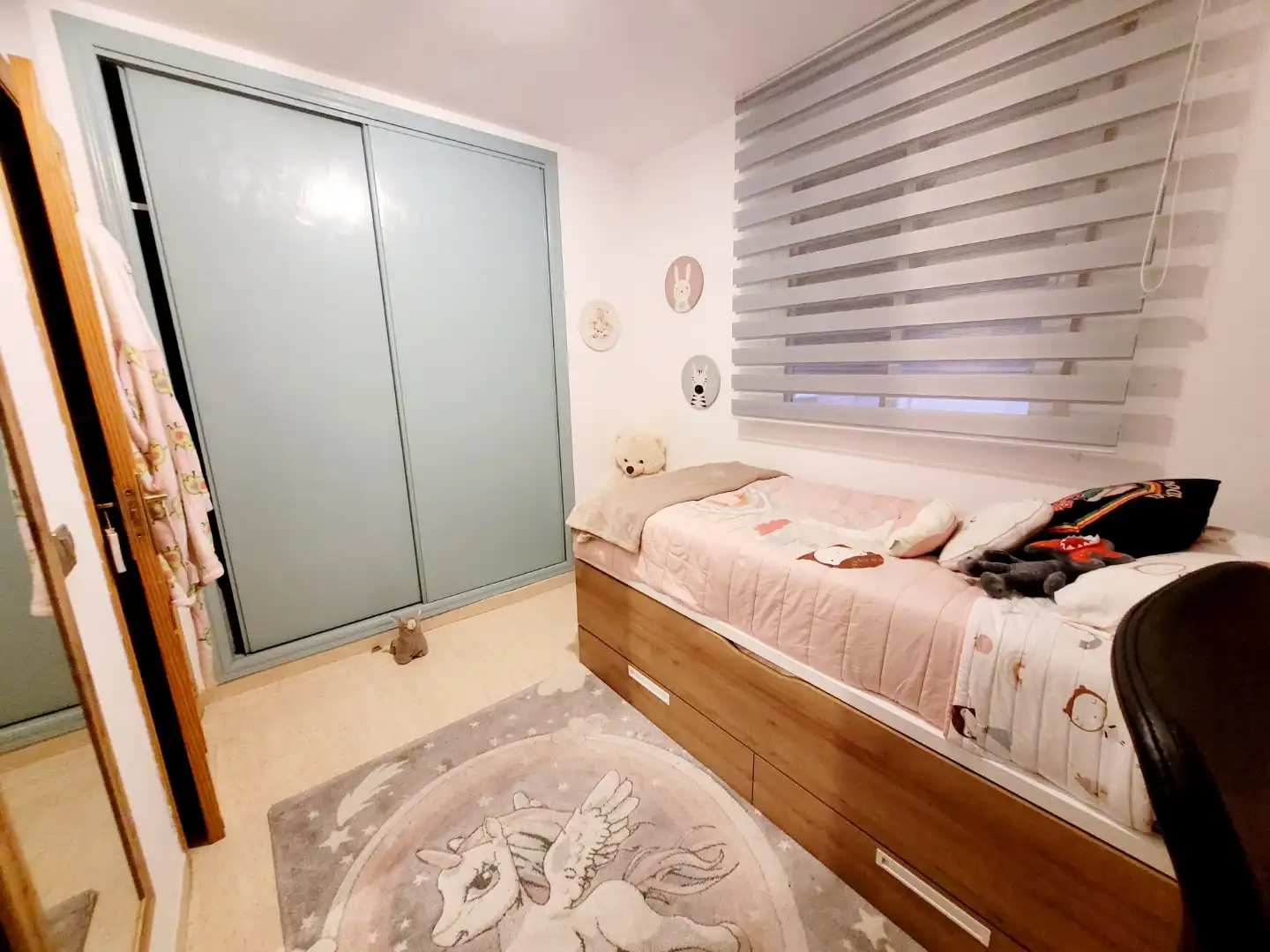 Bedroom of Flat for sale in Roquetas de Mar  with Air Conditioner