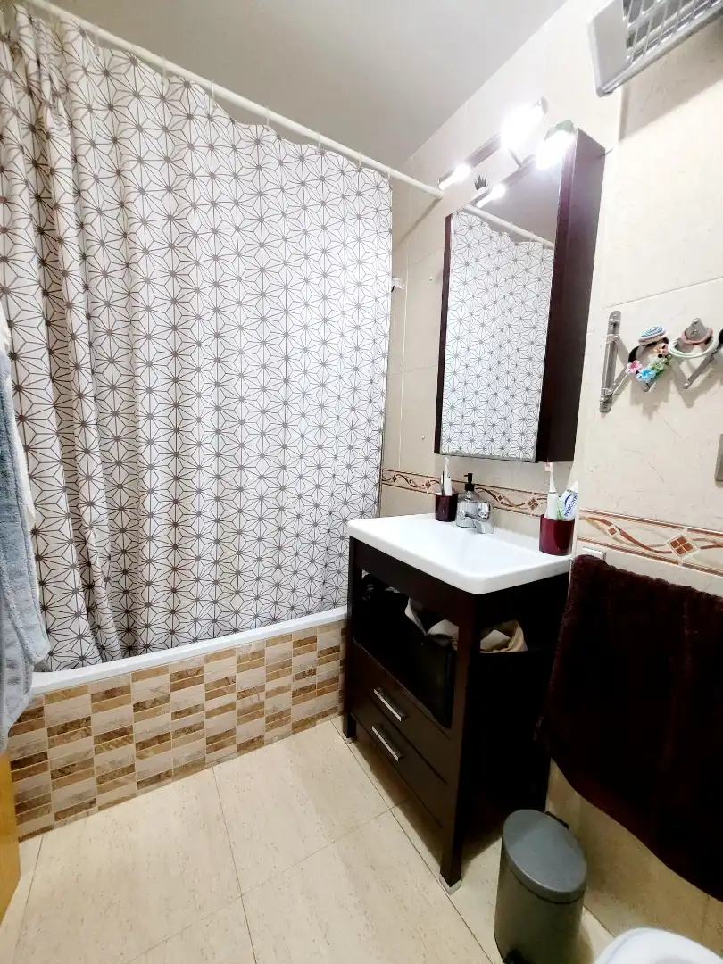 Bathroom of Flat for sale in Roquetas de Mar  with Air Conditioner