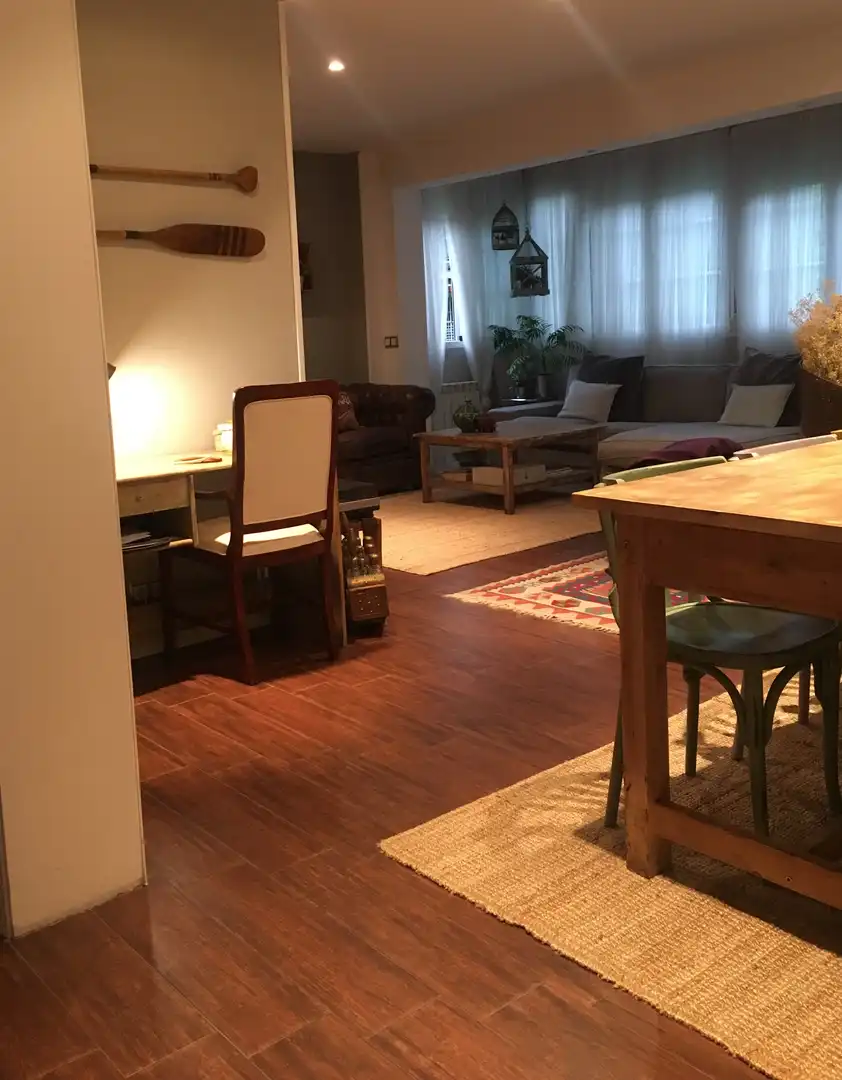 Flat for rent in Calle Canoa, 16, Alameda de Osuna Flat for rent in Madrid with Air Conditioner, Heating and Private garden