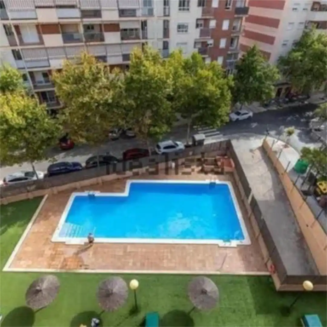 Swimming pool of Flat for sale in Paterna  with Heating, Private garden and Terrace