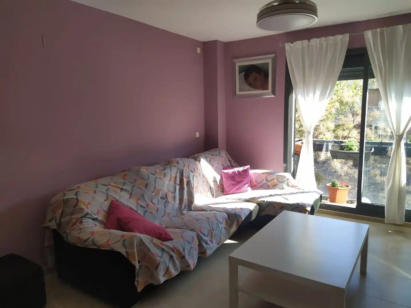 Sala de estar de Piso en venta en San Vicente del Raspeig / Sant Vicent del Raspeig con Aire acondicionado, Calefacción y Terraza