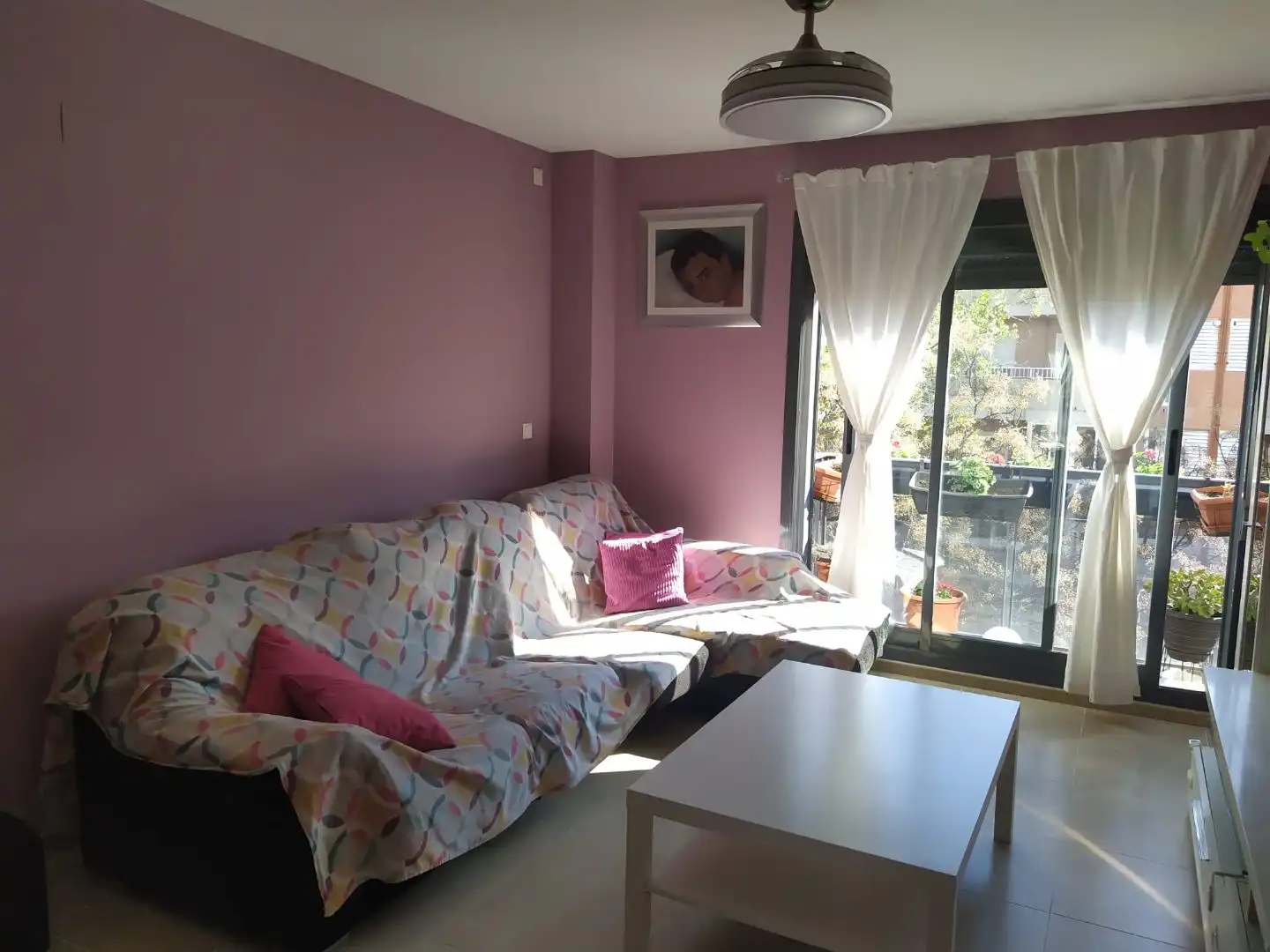 Sala de estar de Piso en venta en San Vicente del Raspeig / Sant Vicent del Raspeig con Aire acondicionado, Calefacción y Terraza