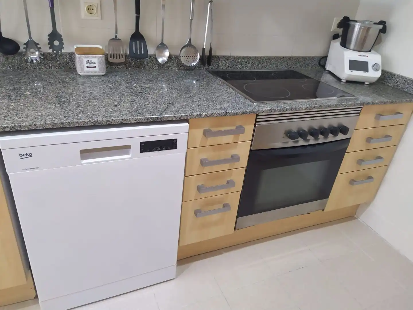 Cocina de Piso en venta en San Vicente del Raspeig / Sant Vicent del Raspeig con Aire acondicionado, Calefacción y Terraza