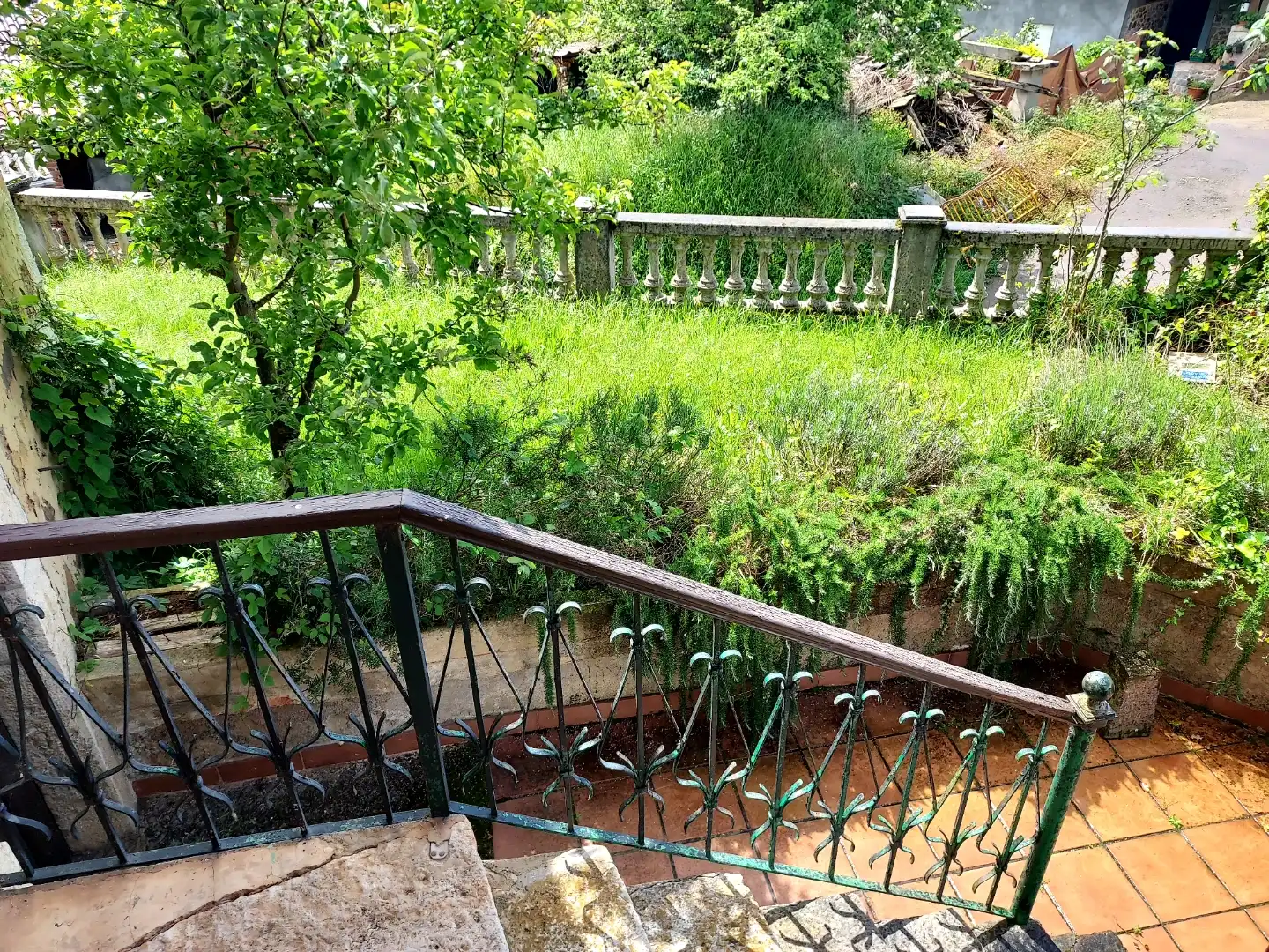 Jardí de Finca rústica en venda en Grado amb Jardí privat, Terrassa i Traster