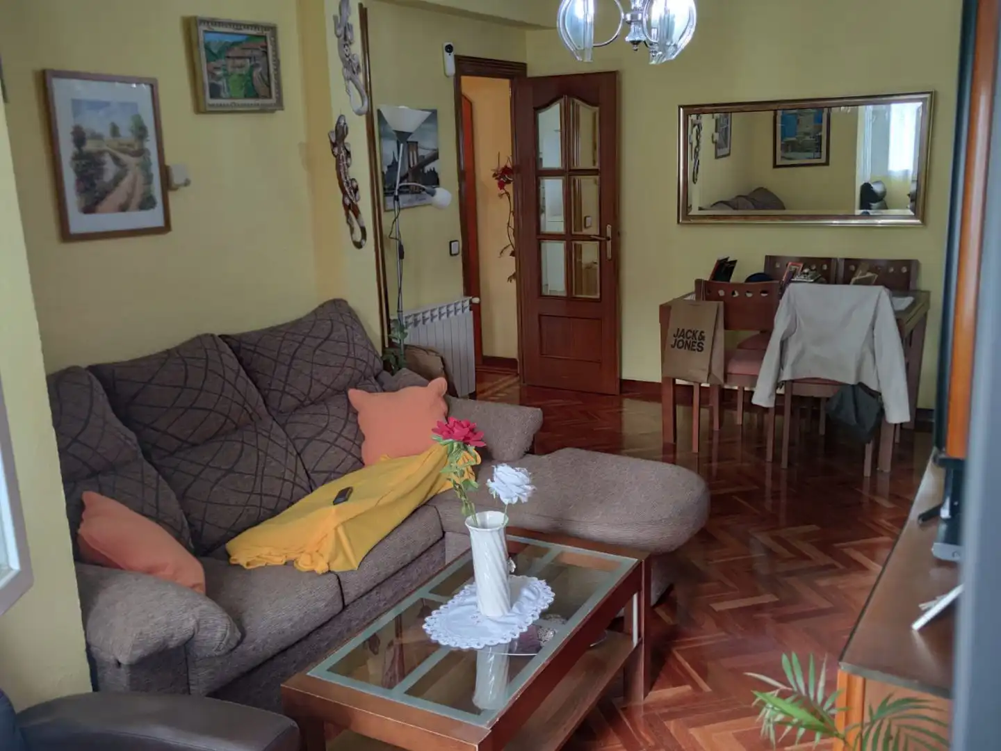 Living room of Flat for sale in Móstoles  with Air Conditioner and Terrace