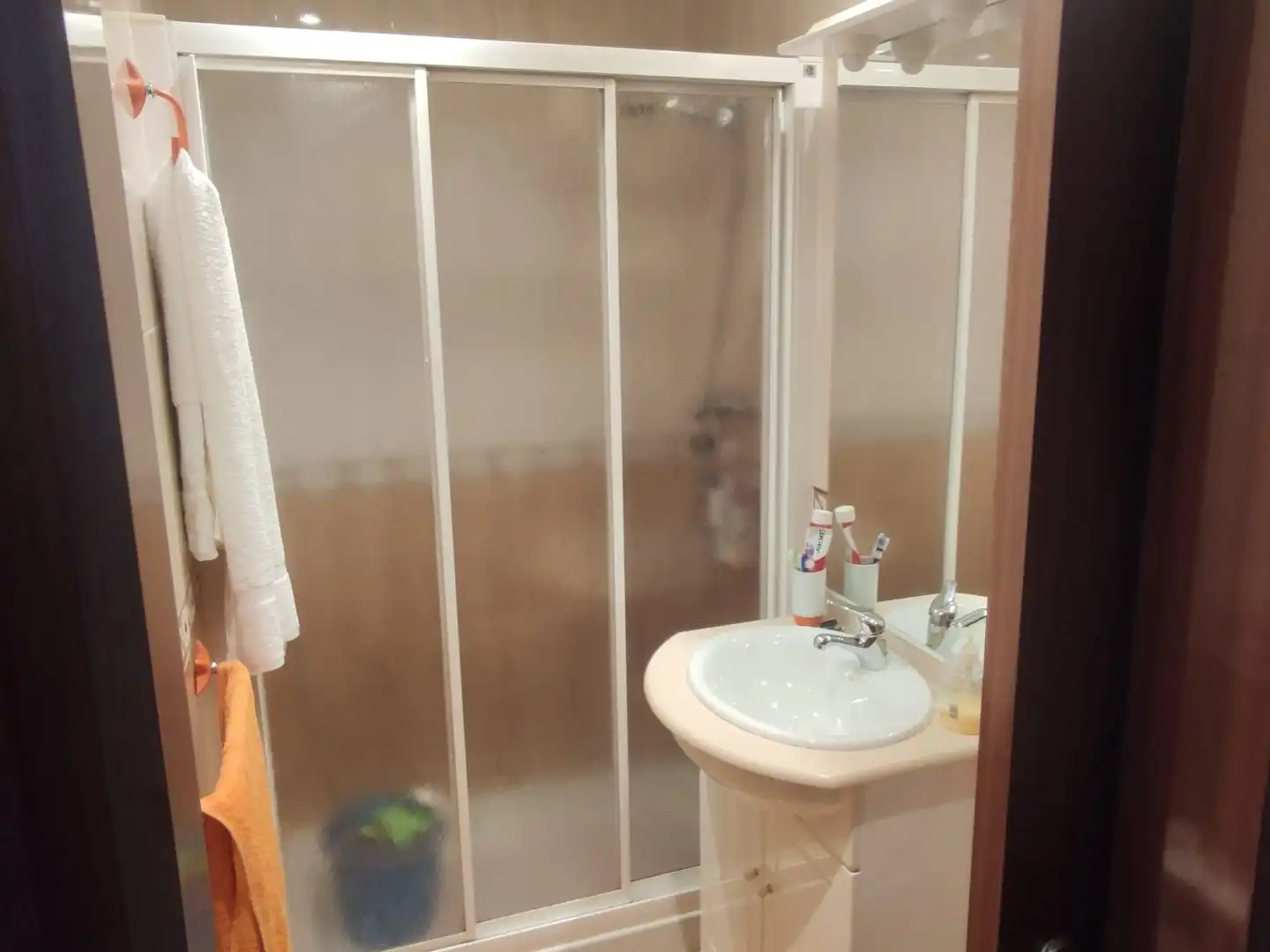 Bathroom of Flat for sale in Móstoles  with Air Conditioner and Terrace