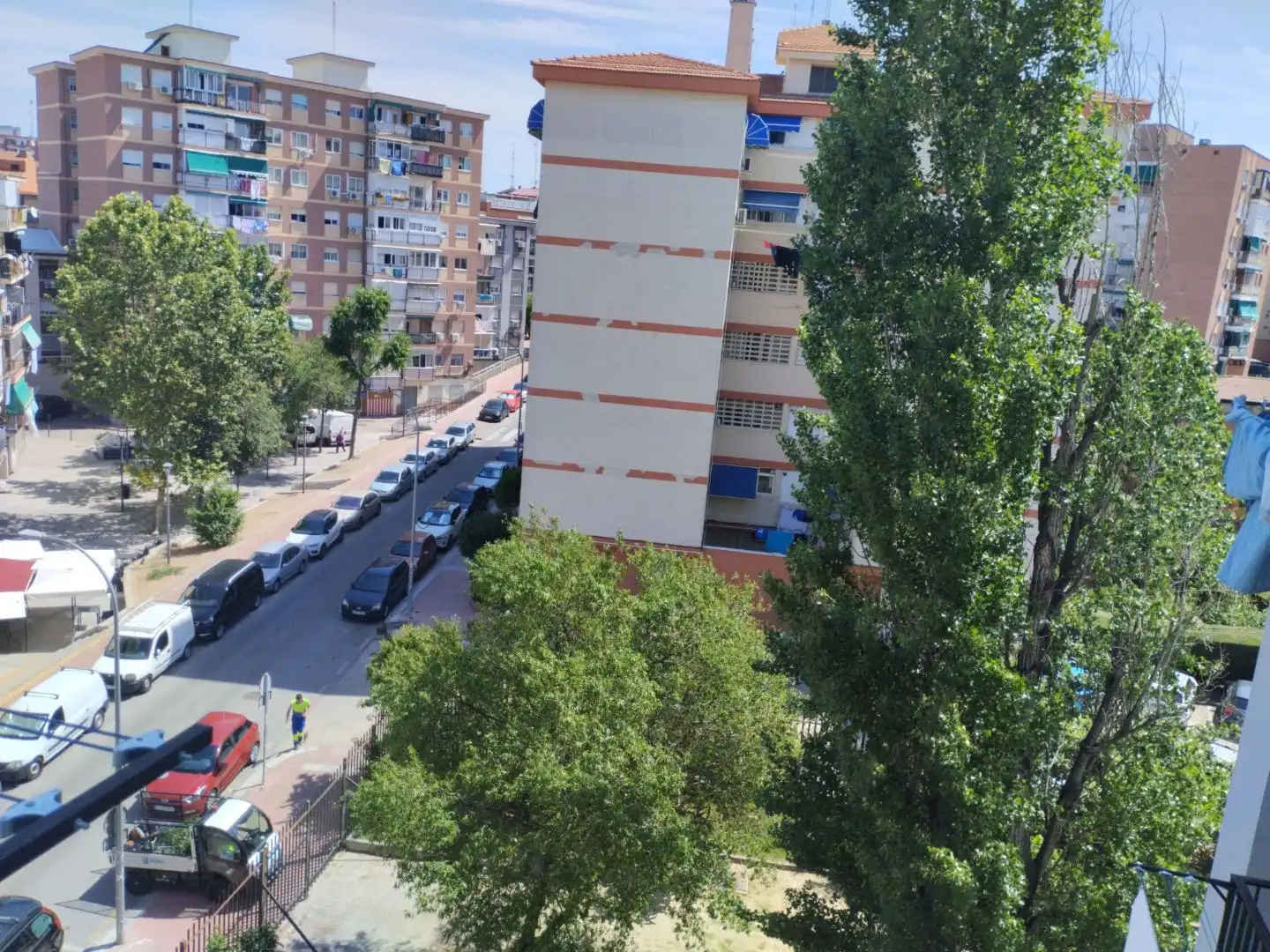 Exterior view of Flat for sale in Móstoles  with Air Conditioner and Terrace