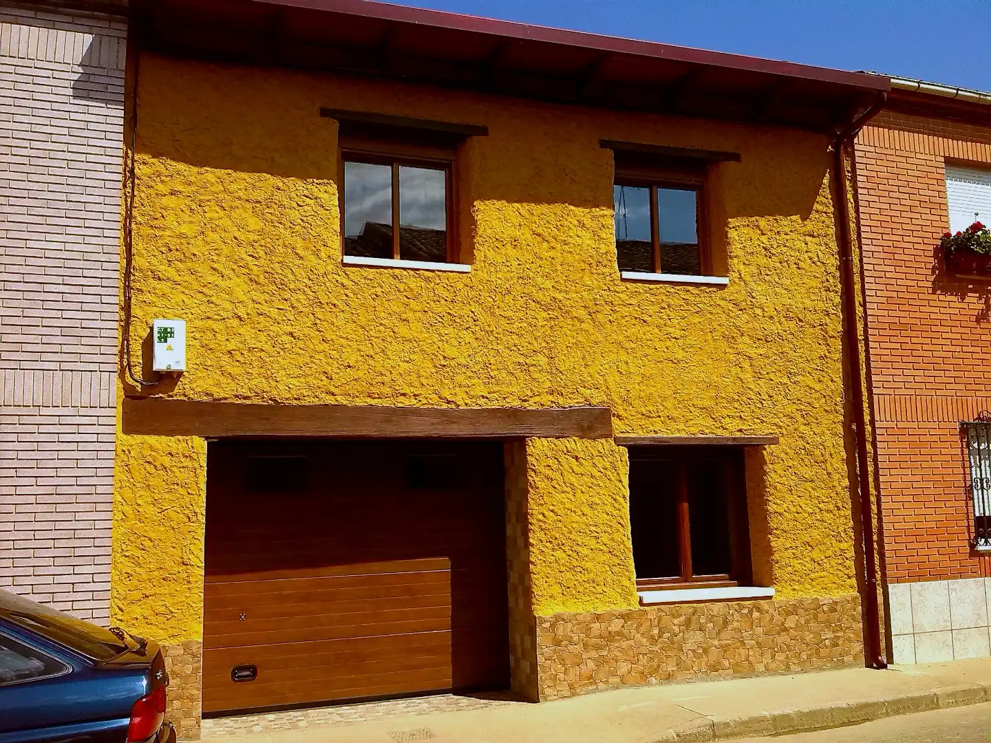 Einfamilien-Reihenhaus zum Verkauf in Calle Corralada, 38, Campo de Villavidel Außenansicht von Einfamilien-Reihenhaus zum Verkauf in Campo de Villavidel mit Privatgarten, Terrasse und Abstellraum