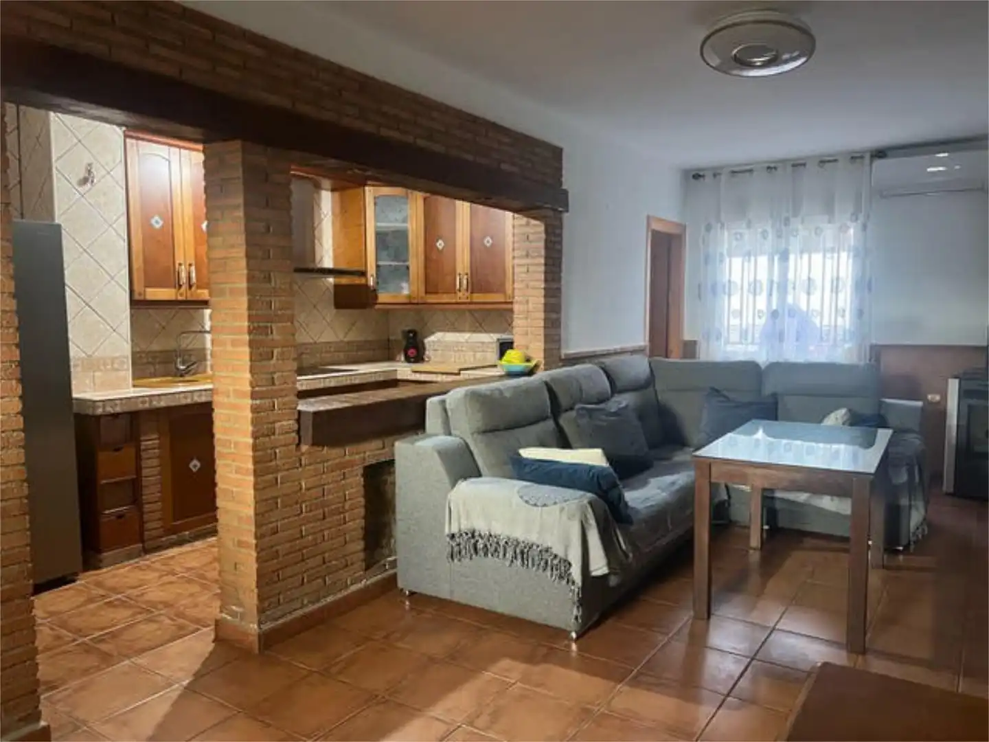 Wohnzimmer von Einfamilien-Reihenhaus zum Verkauf in Purullena mit Terrasse