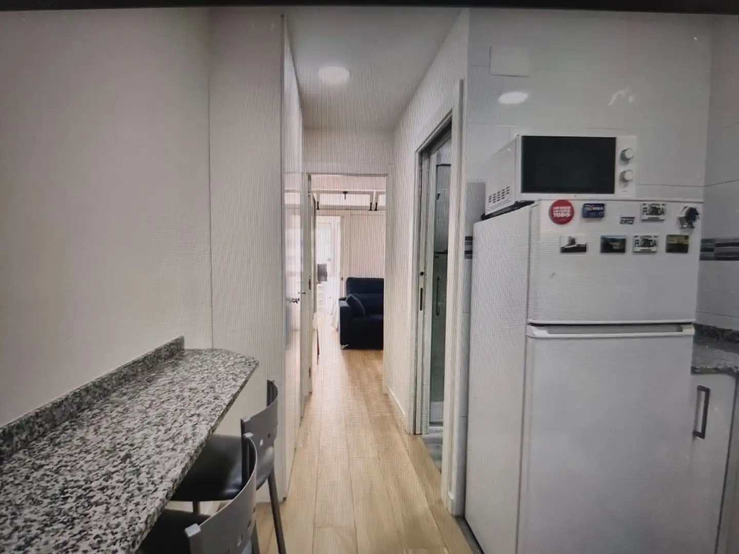 Cocina de Apartamento de alquiler en Laredo con Amueblado y Parking comunitario