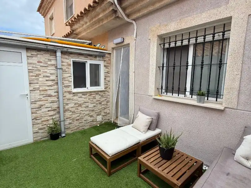 Flat for rent in Calle Himilcon, 15, Playa Honda - Playa Paraíso Balcony of Flat for rent in Cartagena with Air Conditioner, Heating and Parquet flooring