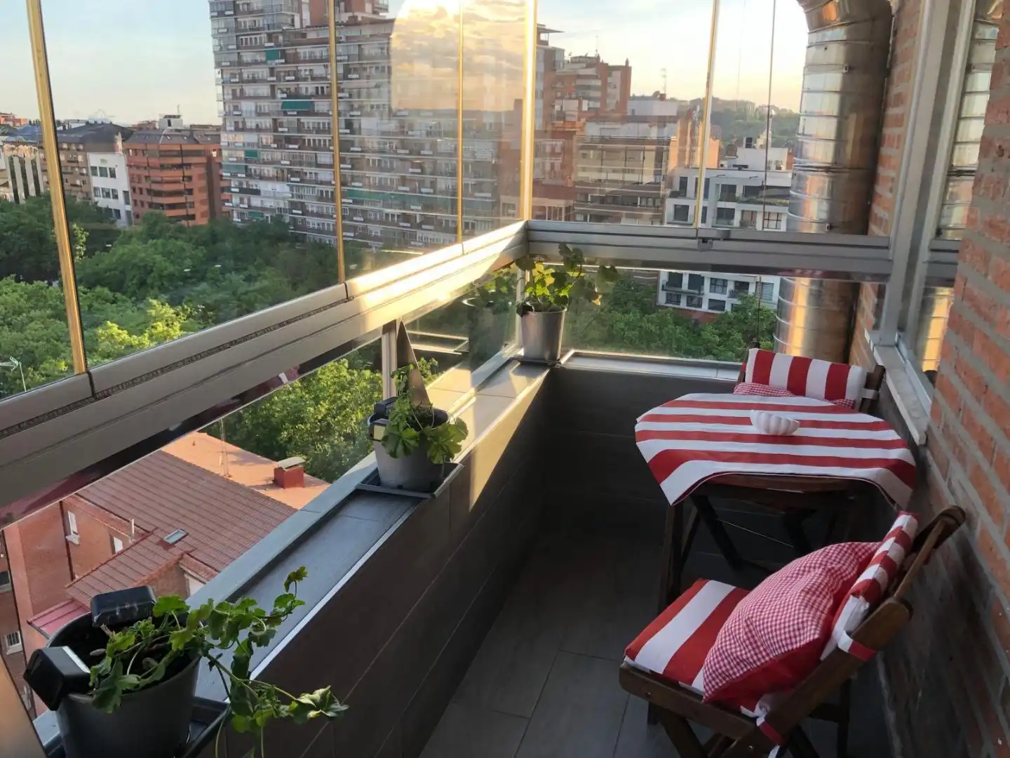 Balcony of Flat for rent in Valladolid  with Heating, Parquet flooring and Furnished