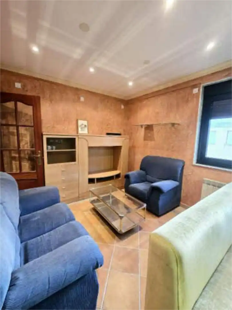 Living room of Flat for rent in Tapia de Casariego  with Heating, Terrace and Furnished