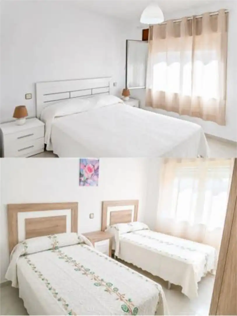 Apartament de lloguer a Carnota Dormitori de Apartament de lloguer en Carnota