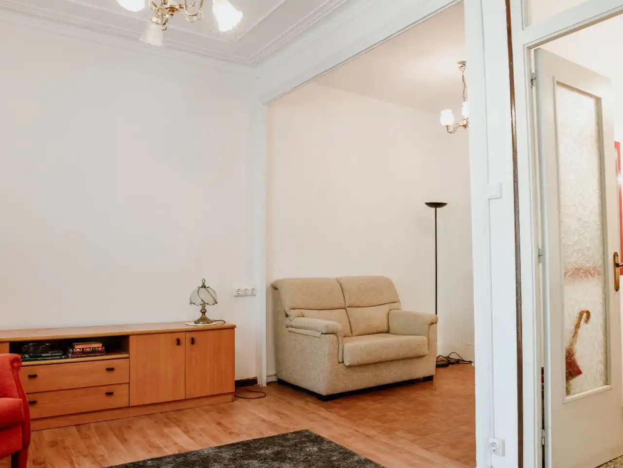 Piso en venta en Gran Via de Les Corts Catalanes, 516, Sant Antoni Sala de estar de Piso en venta en Barcelona Capital con Aire acondicionado y Balcón