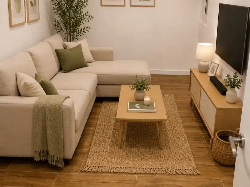 Sala d'estar de Pis en venda en Oviedo 