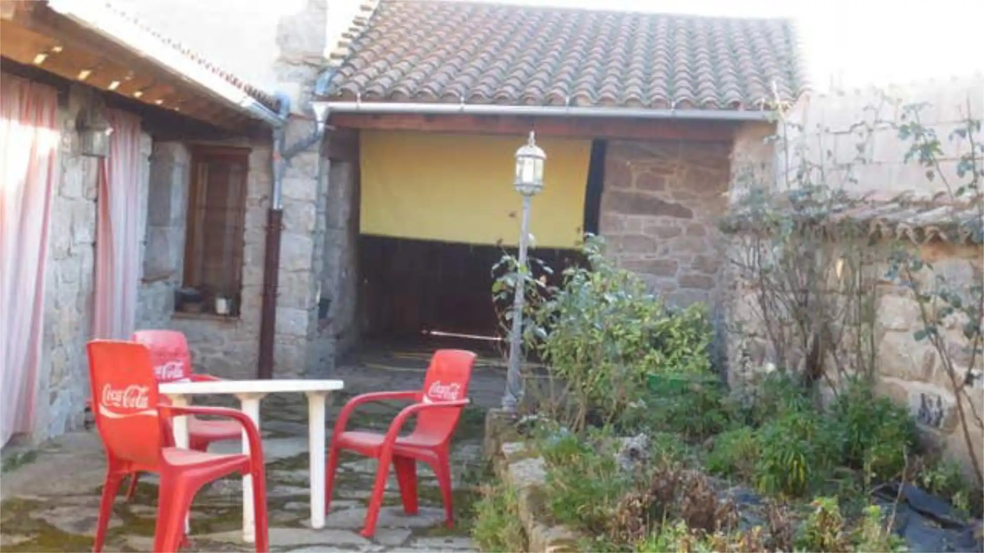 Terraza de Casa o chalet de alquiler en Moralina con Calefacción, Jardín privado y Amueblado