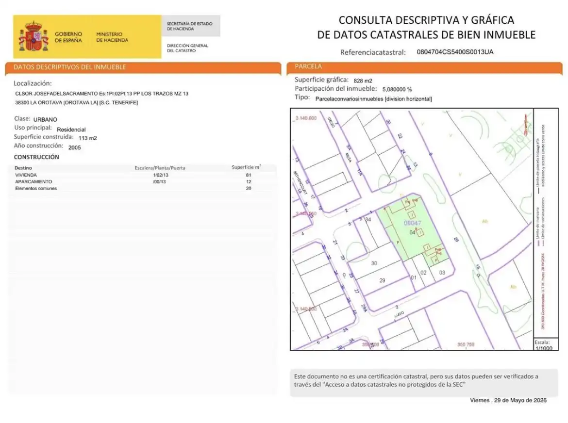 Flat for sale in Calle Sor Josefa del Sacramento, 1, La Orotava Flat for sale in La Orotava
