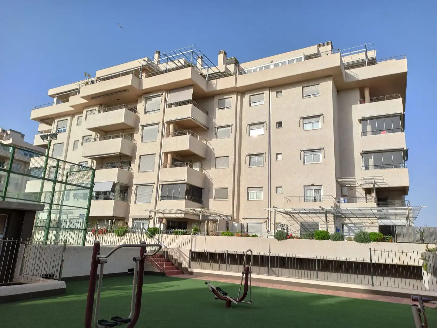 Flat for sale in Calle Alameda, 70, Las Lomas - Las Yucas Exterior view of Flat for sale in Águilas with Air Conditioner, Terrace and Swimming Pool