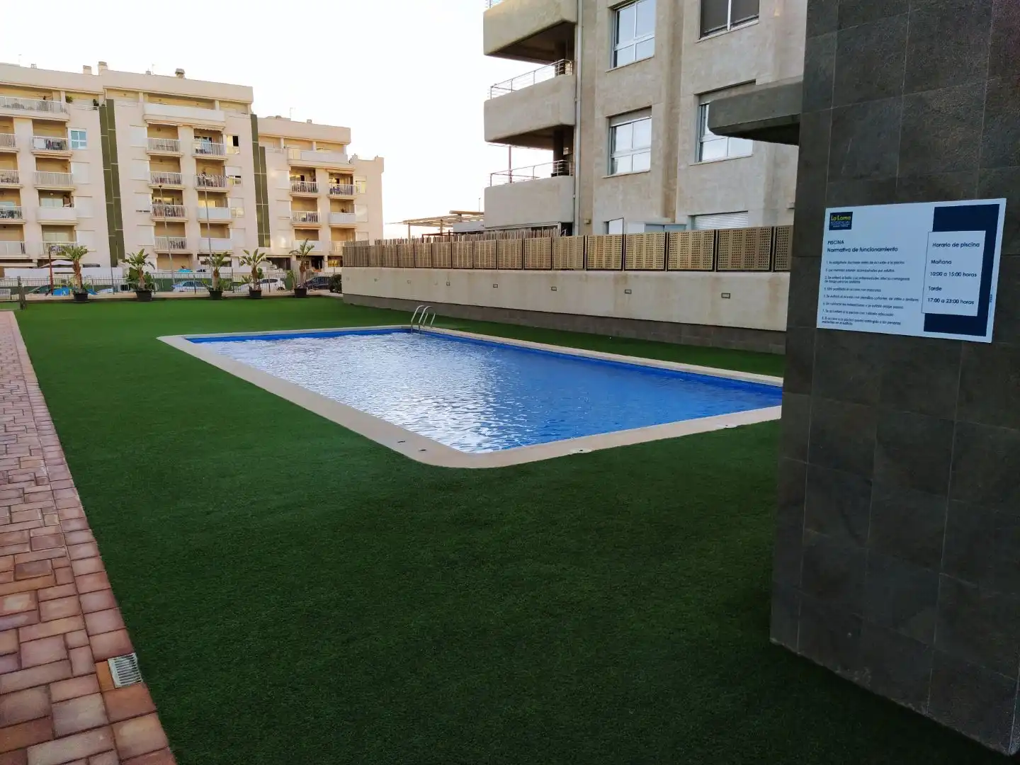 Flat for sale in Calle Alameda, 70, Las Lomas - Las Yucas Swimming pool of Flat for sale in Águilas with Air Conditioner, Terrace and Swimming Pool