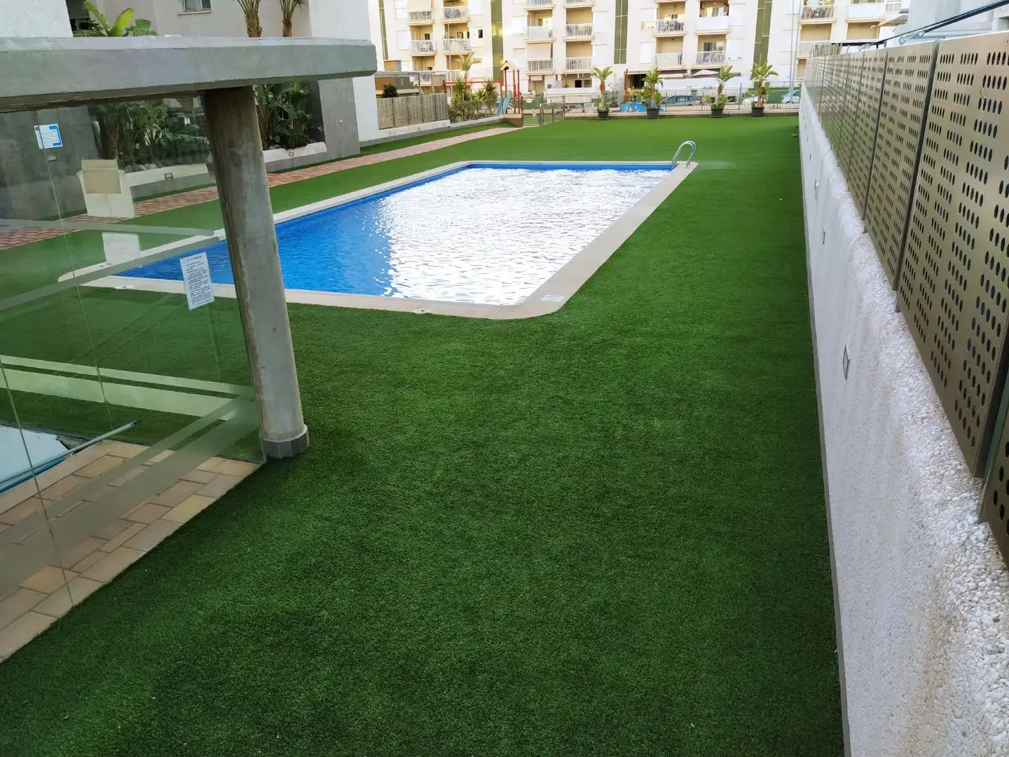 Flat for sale in Calle Alameda, 70, Las Lomas - Las Yucas Swimming pool of Flat for sale in Águilas with Air Conditioner, Terrace and Swimming Pool