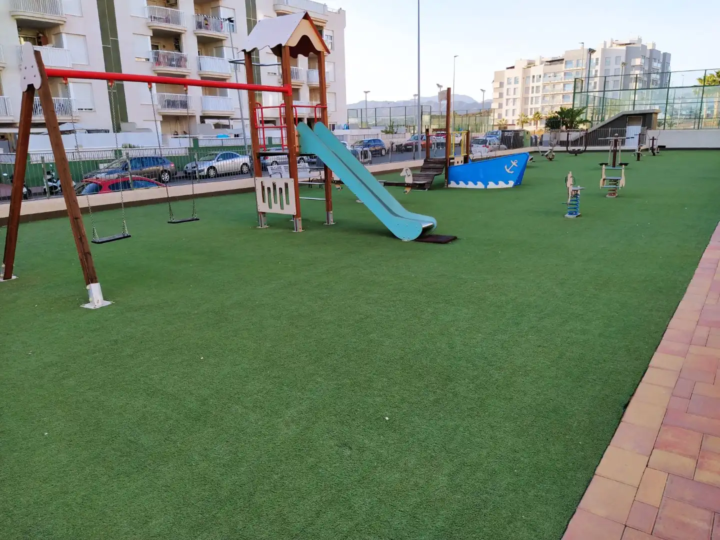 Flat for sale in Calle Alameda, 70, Las Lomas - Las Yucas Parking of Flat for sale in Águilas with Air Conditioner, Terrace and Swimming Pool
